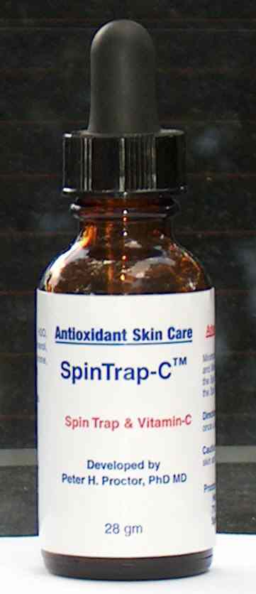skin care with spintrap-c